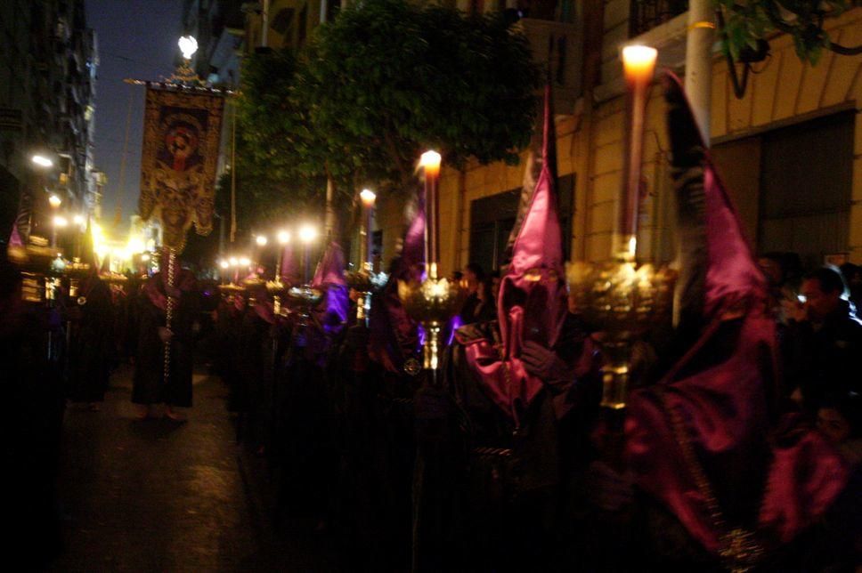 Procesión del Refugio en Murcia