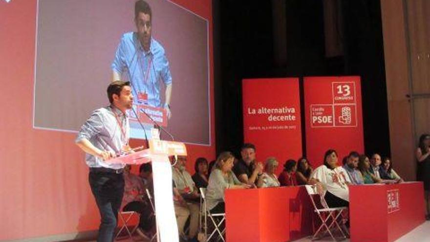 Antidio Fagúndez, candidato del PSOE.