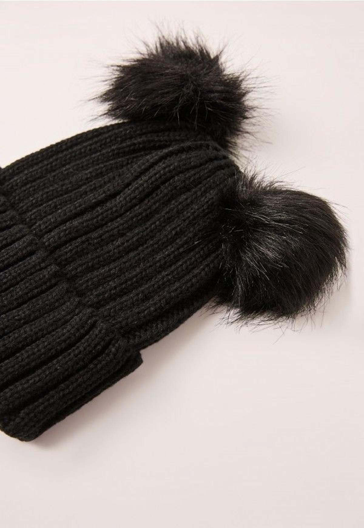 Gorro doble pompón, Missguided