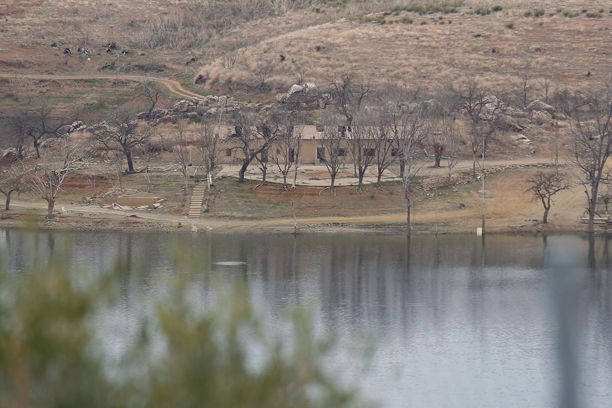 El pantano de La Breña bajo mínimos