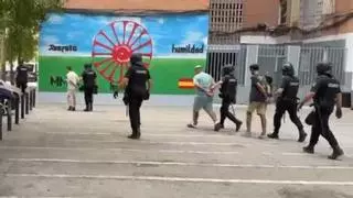 Detenciones durante la macrooperación antidroga de La Paz