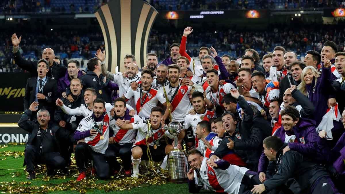 River se lleva la Copa Libertadores en el Bernabéu.