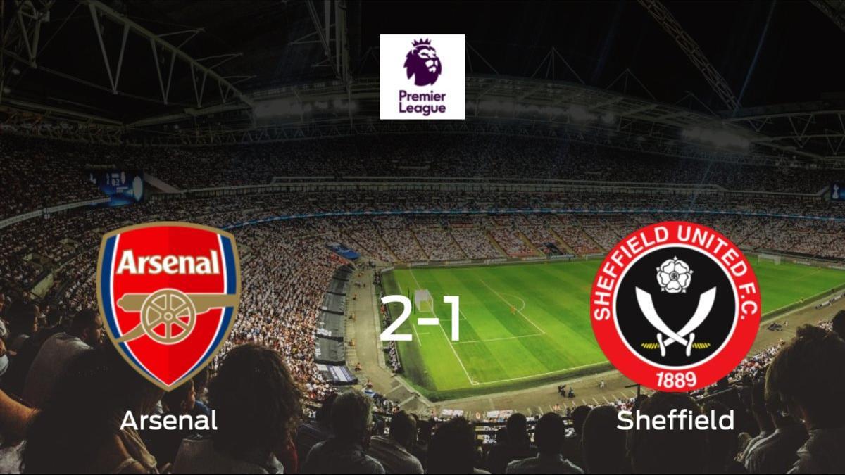 El Arsenal vence 2-1 en casa al Sheffield Utd