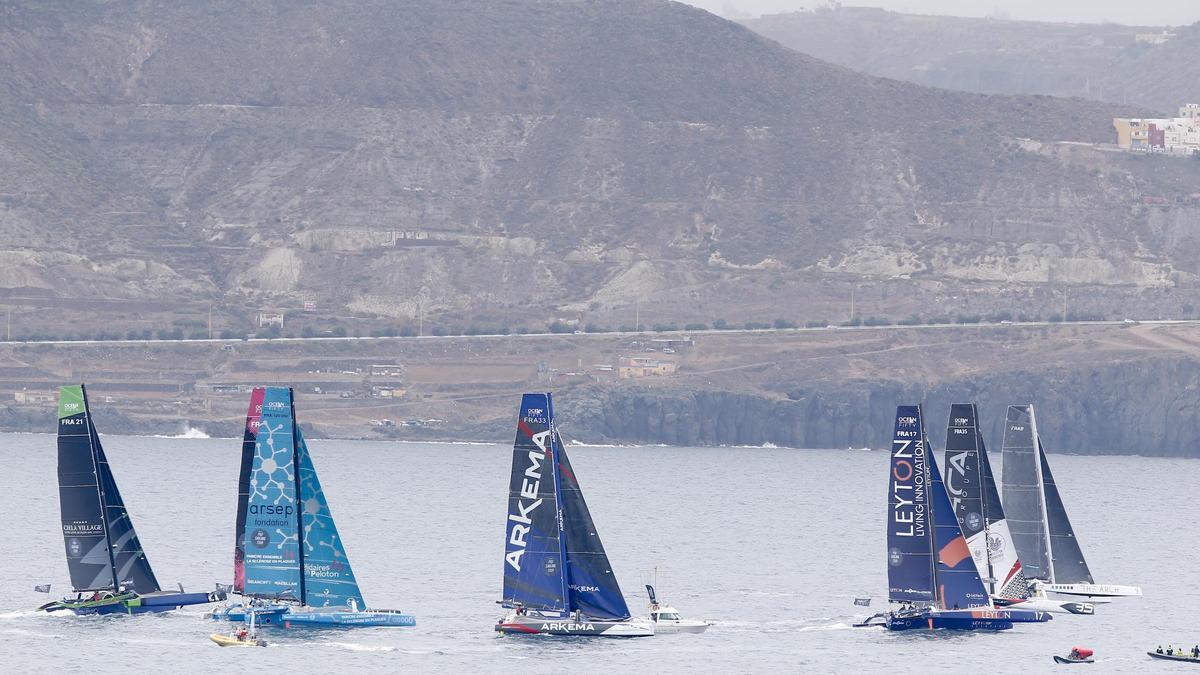 Pro Sailing Tour en la jornada de hoy domingo en Las Palmas de Gran Canaria.