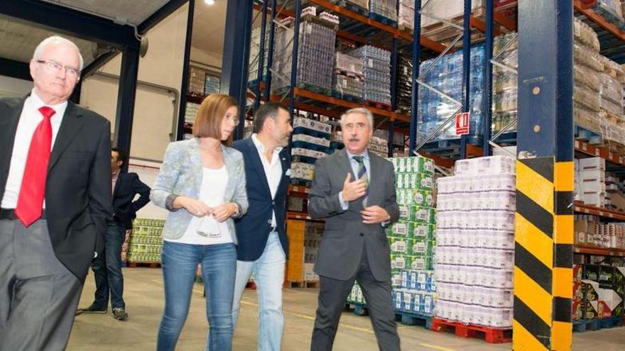 Empresas. López y Castejón visitan las instalaciones del Grupo UPPER