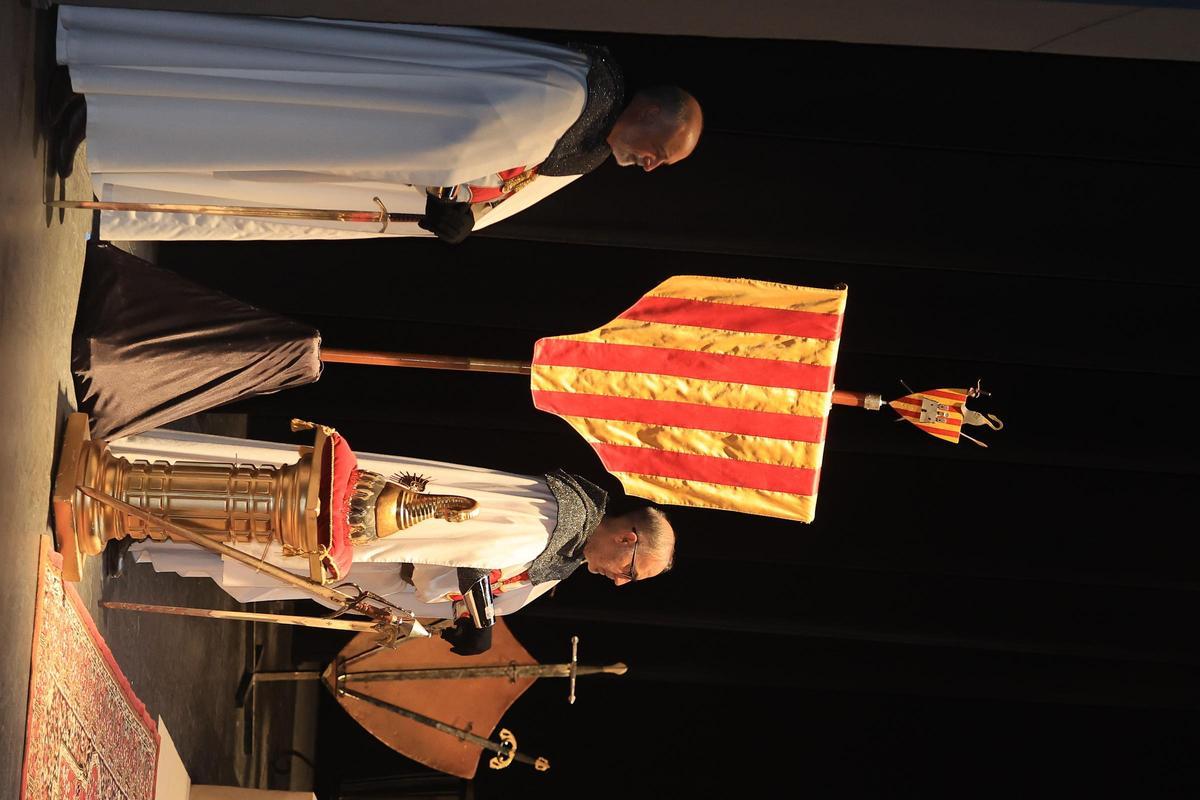 Na Violant d'Hongria: sueño medieval para Victoria Arcos en el 75º aniversario de la Germandat