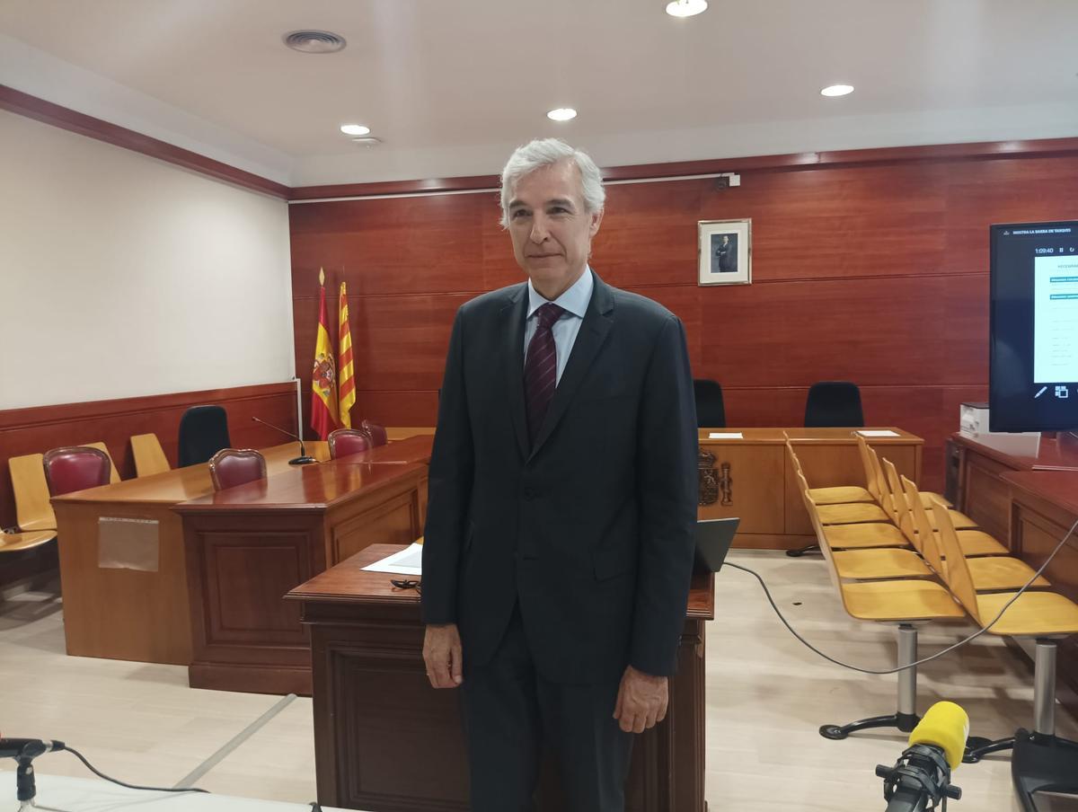 Antonio Recio, presidente de la Audiencia de Barcelona