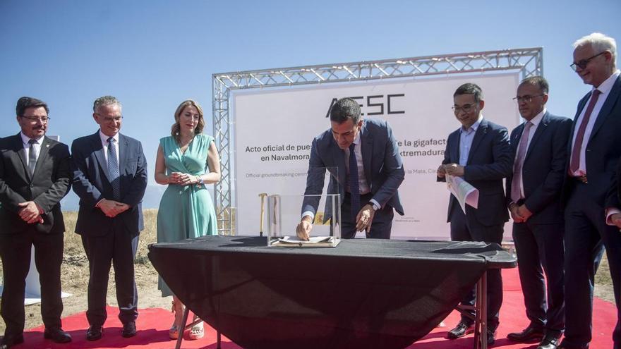 La 'gigafactoría' de Navalmoral comenzará a producir en 2027