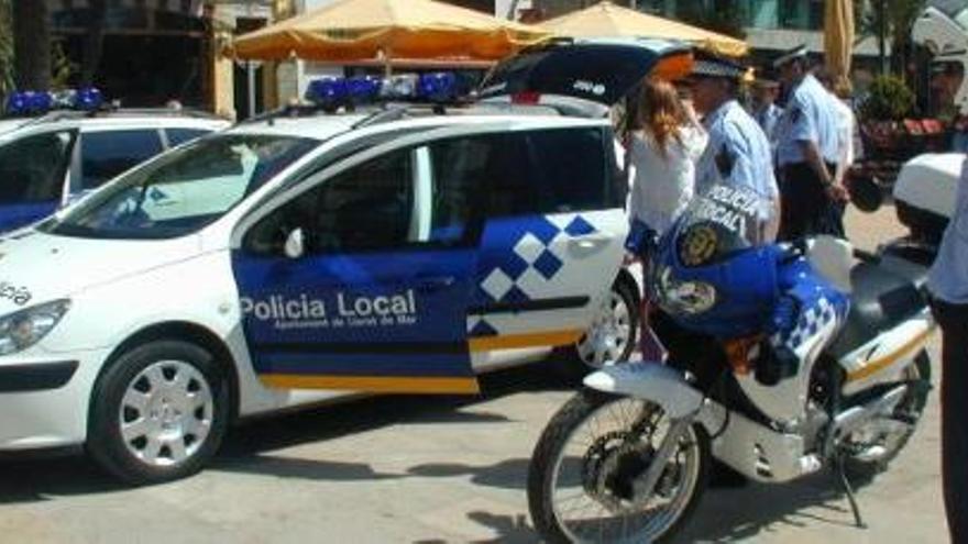 La Policia de Lloret de Mar es troba els gendarmes en missió «secreta»