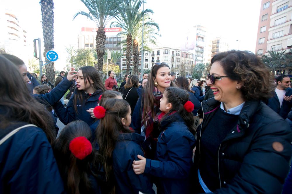 Mascletà 4 enero: Pirotecnia de colores en Alicante para recibir a los Reyes Magos