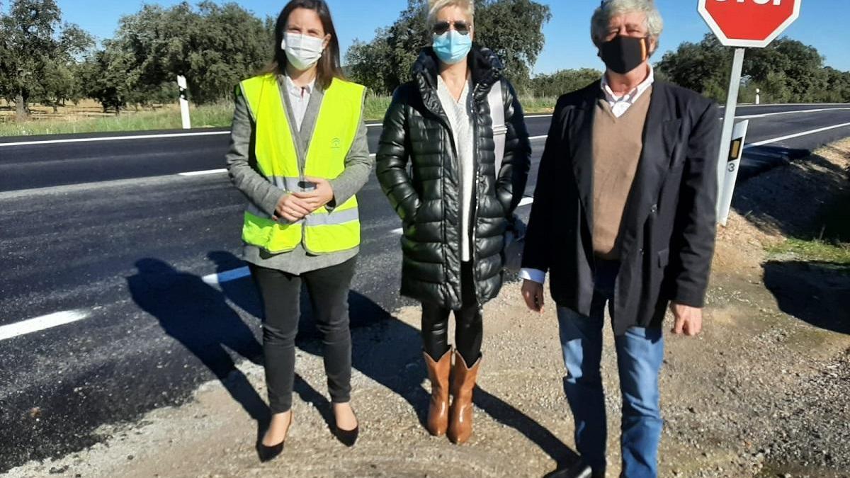 La Junta mejora la carretera la A-449, de Peñarroya a Hinojosa del Duque