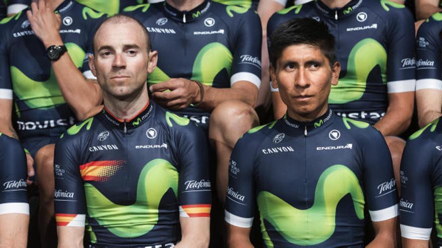 Alejandro Valverde y Nairo Quintana