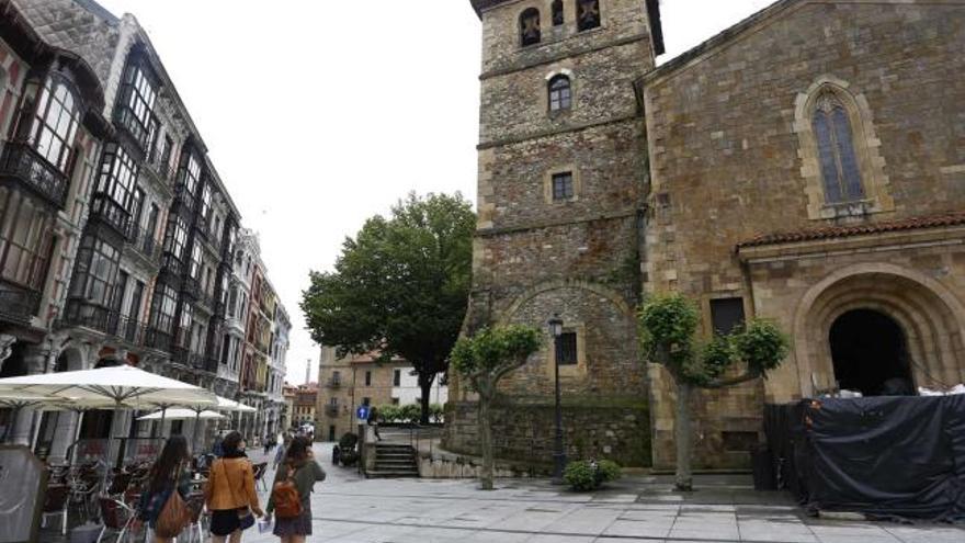 El templo de San Nicolás de Bari.