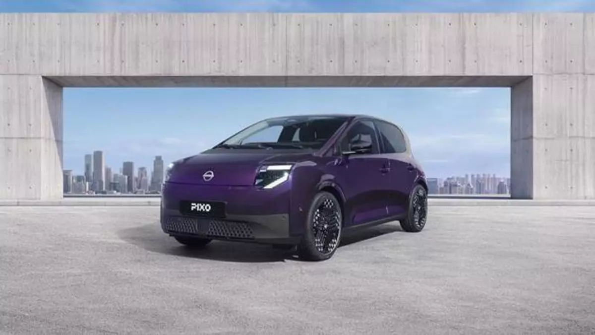 Este es el Nissan Pixo, un eléctrico urbano de 3,8 metros y 259 km de autonomía
