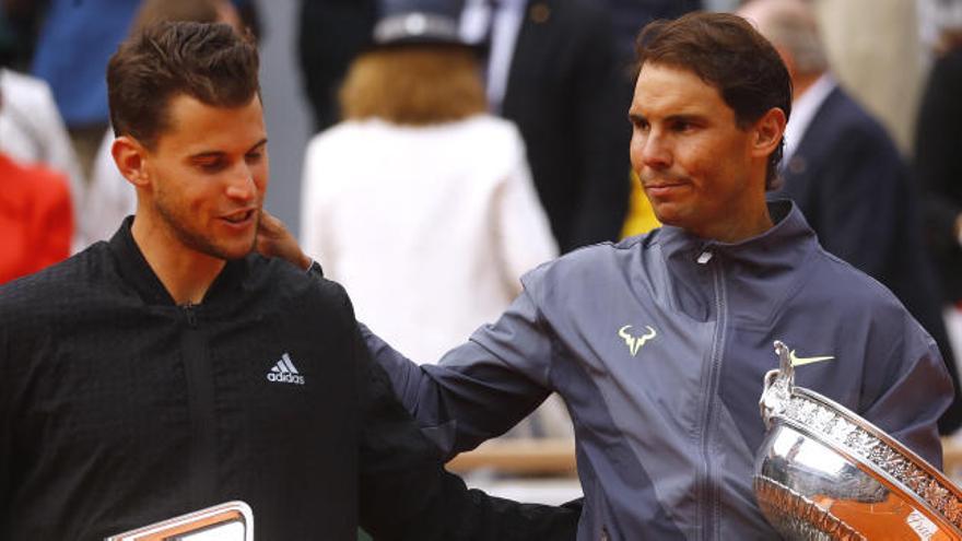 Dominic Thiem y Rafa Nadal, los finalistas en Roland Garros 2019