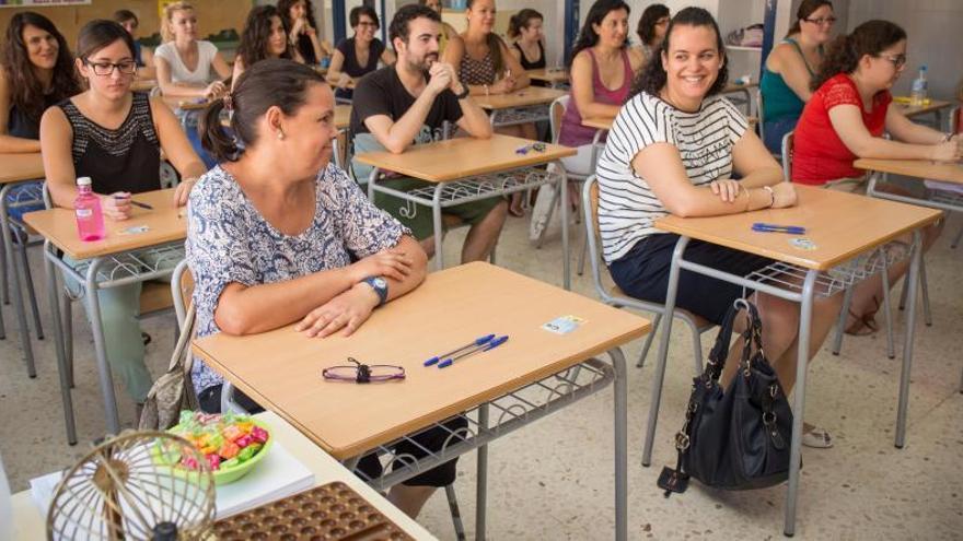 Opositores en una convocatoria anterior