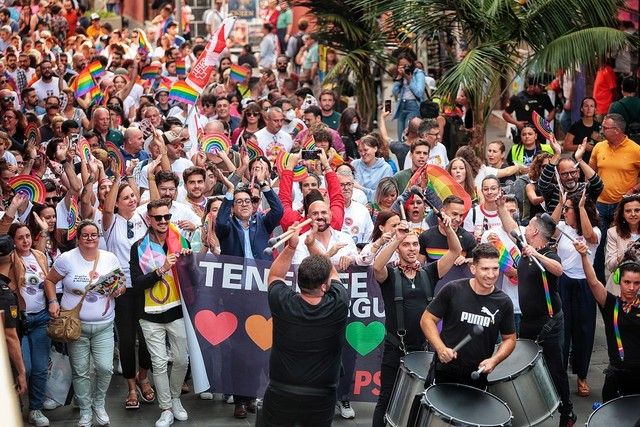 Manifestación insular del Orgullo LGTBI en Puerto de la Cruz