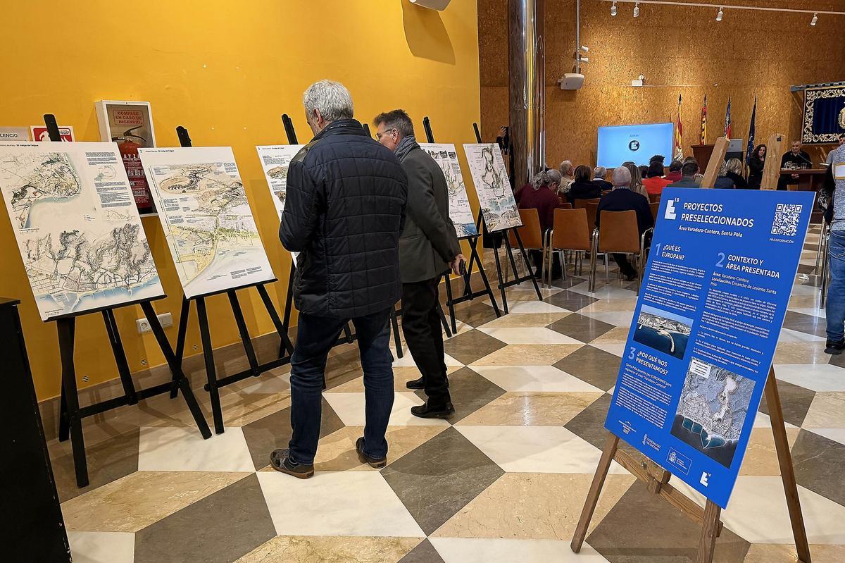 Exposición con todos los proyectos preseleccionados