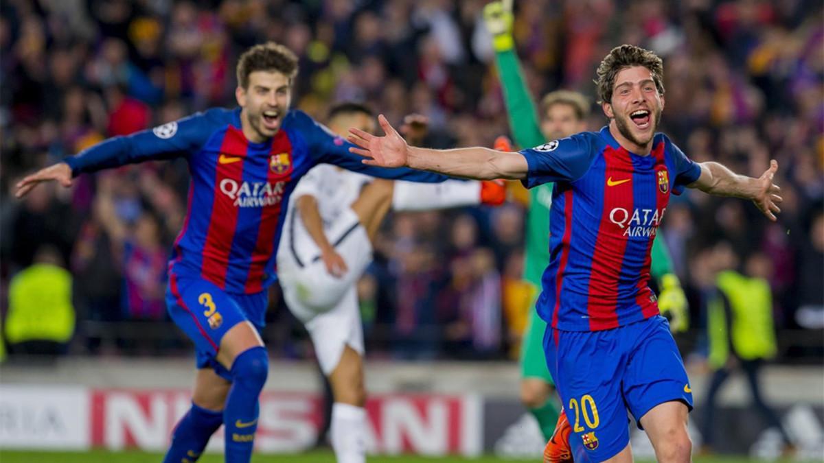 El Barça quiere aprovechar en Turín la 'vida extra' que le dio Sergi Roberto