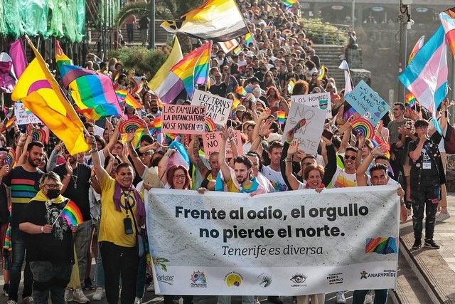 Manifestación insular del Orgullo LGTBI en Puerto de la Cruz