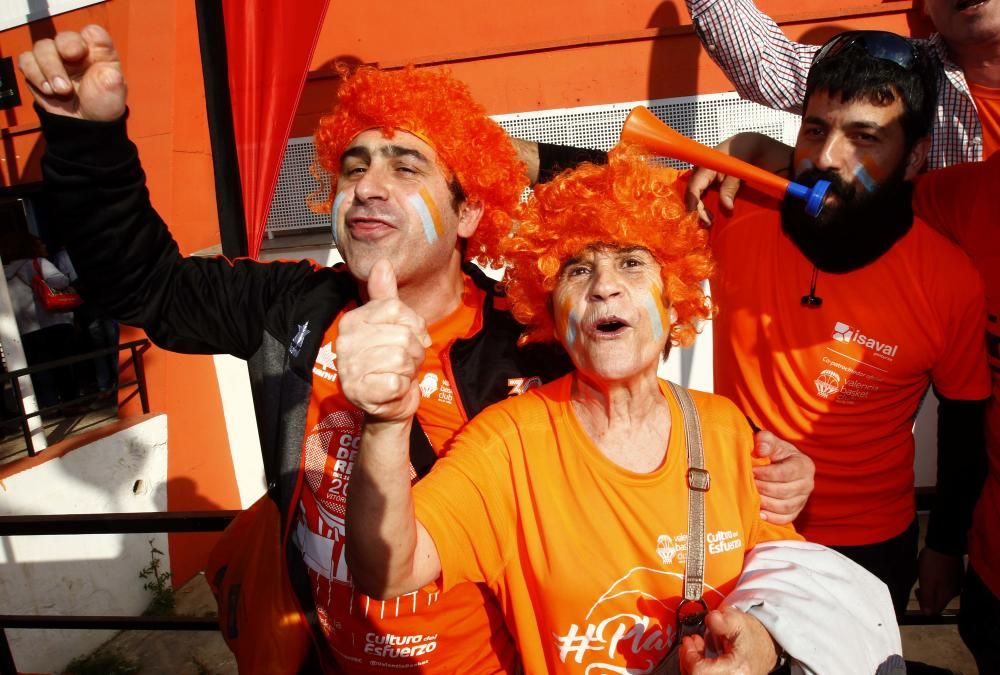 Llegada del Valencia Basket a la final de la Eurocup