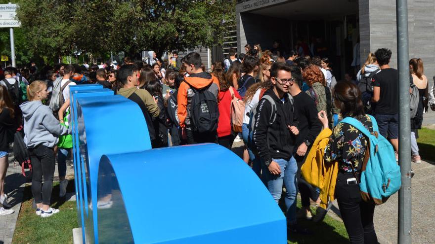 Alumnes de la Catalunya Central a les proves PAU del 2019