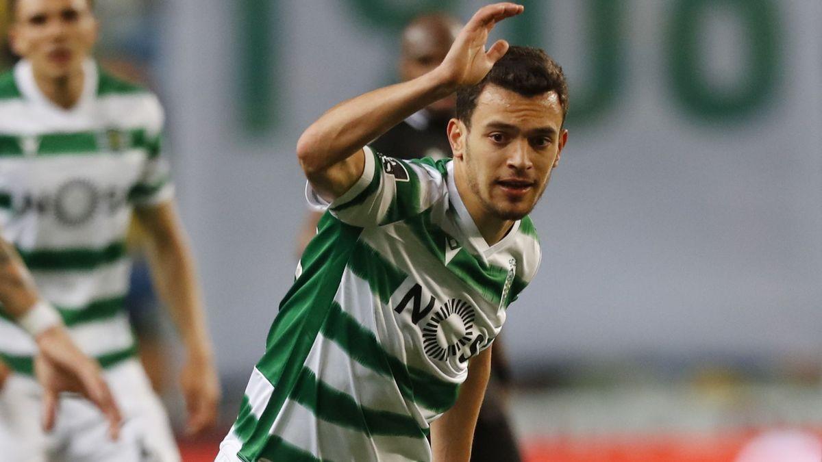 Pedro Gonçalves, delantero del Sporting.