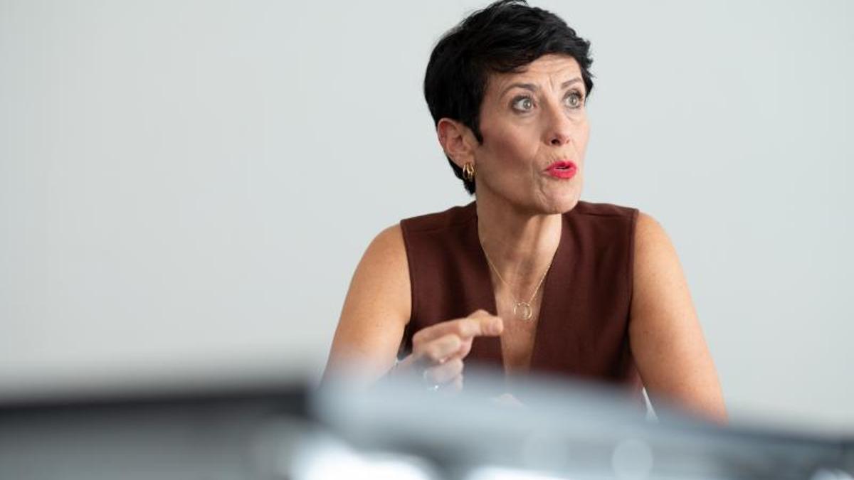 Elma Saiz, Ministra de Inclusión, Seguridad Social y Migraciones.