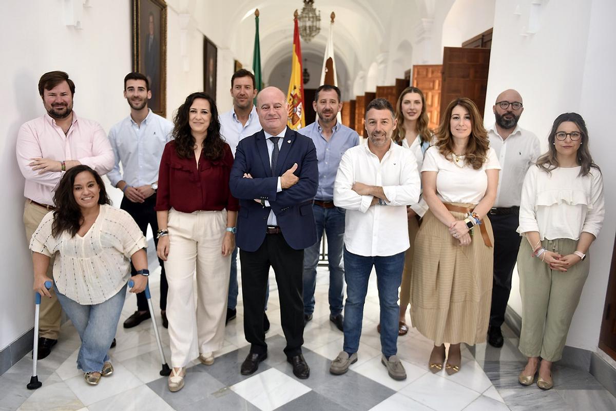 Nuevo equipo de gobierno del Ayuntamiento de Antequera.