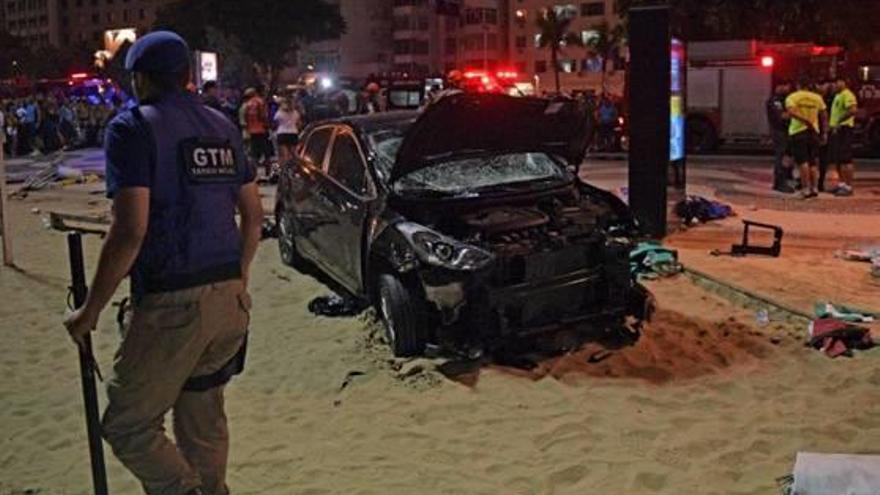 Brasil Mor un nen de 8 mesos en un atropellament massiu a Copacabana