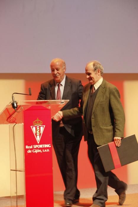 Presentación de la Fundación Escuela de Fútbol de Mareo Real Sporting de Gijón.