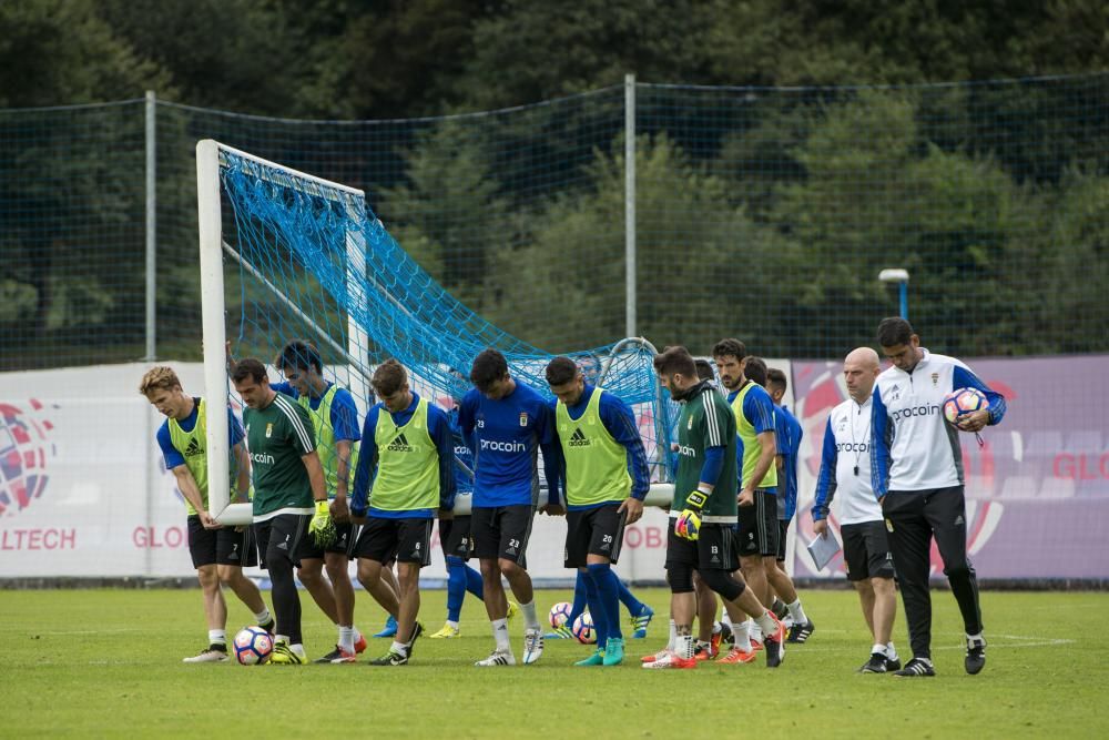 Entrenamiento del Real Oviedo