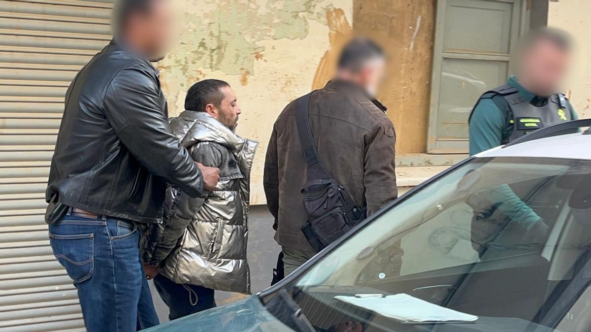 El detenido en Catarroja por la muerte de su mujer.