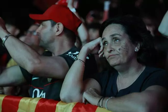 El vídeo de la afición del Mallorca: De la alegría desbordada a la decepción absoluta