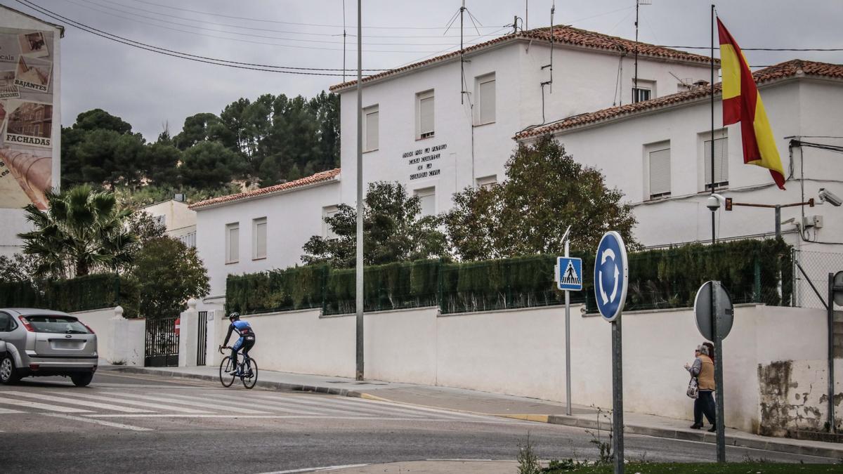 El cuartel de la Guardia Civil de Cocentaina.