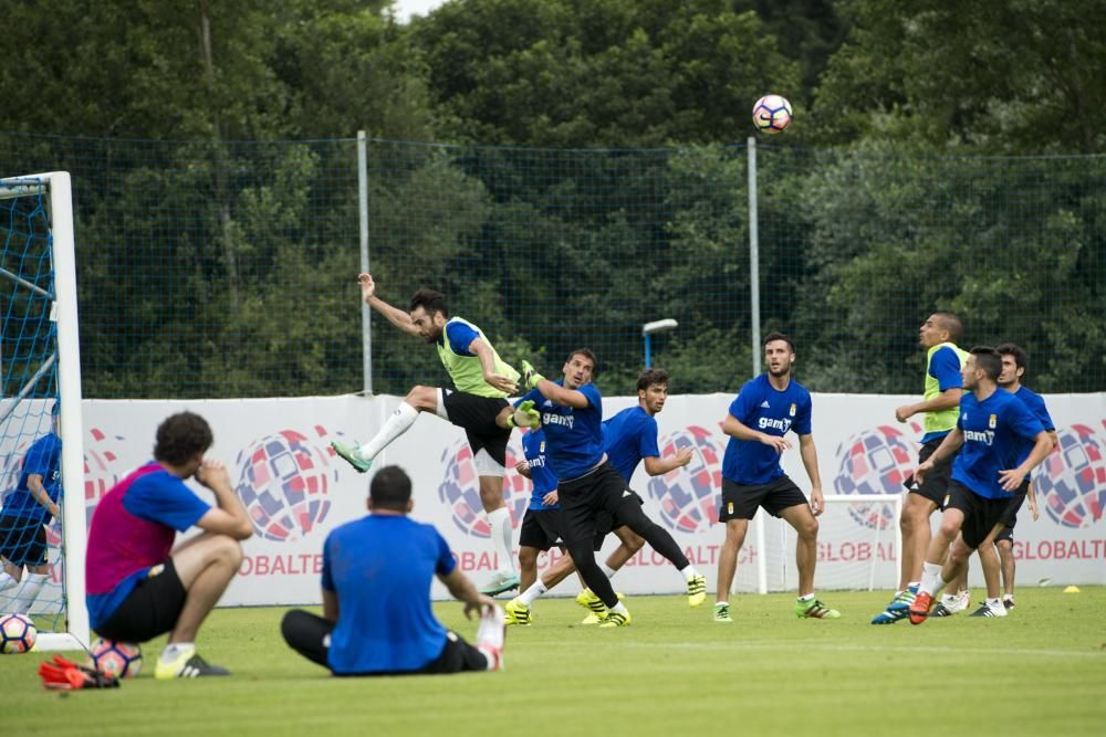 Entrenamiento del Real Oviedo