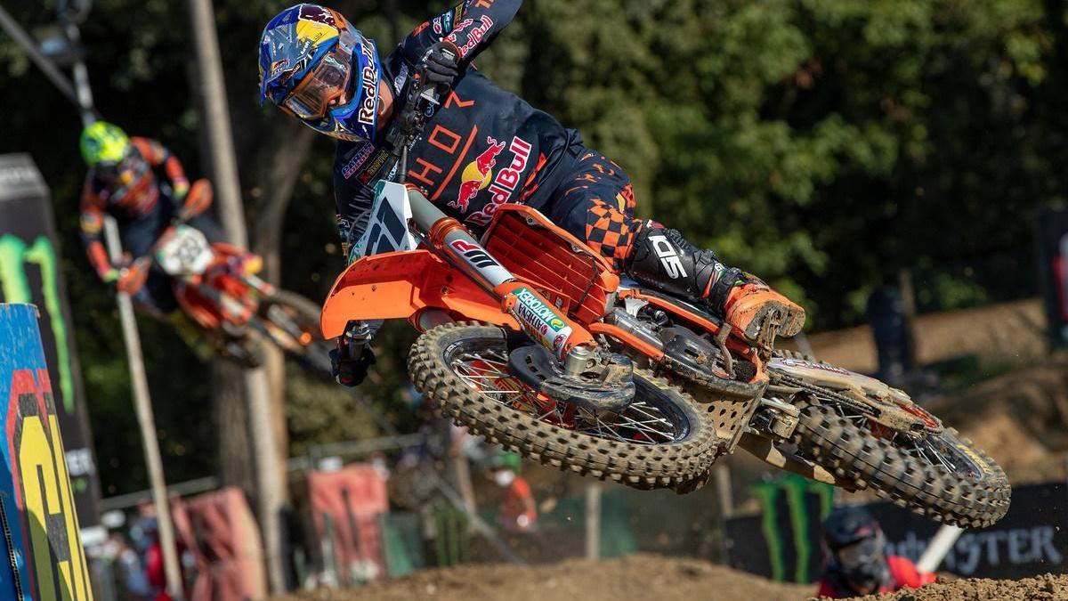 Jorge Prado, durante una de las mangas en Mantova. // Ray Archer-KTM