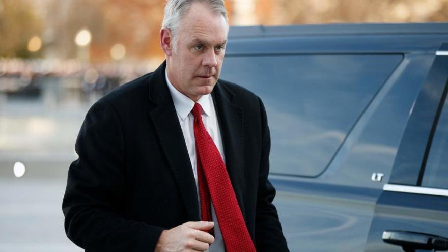 El secretario de Interior de los Estados Unidos, Ryan Zinke.