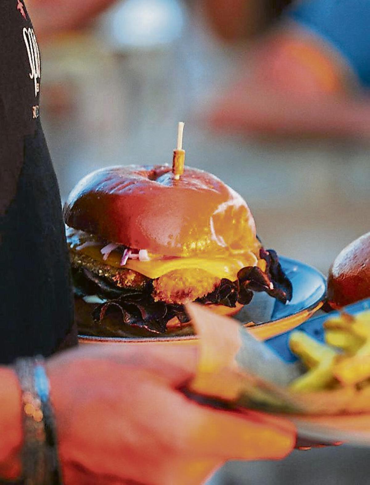 The burgers are made with exceptional meats.