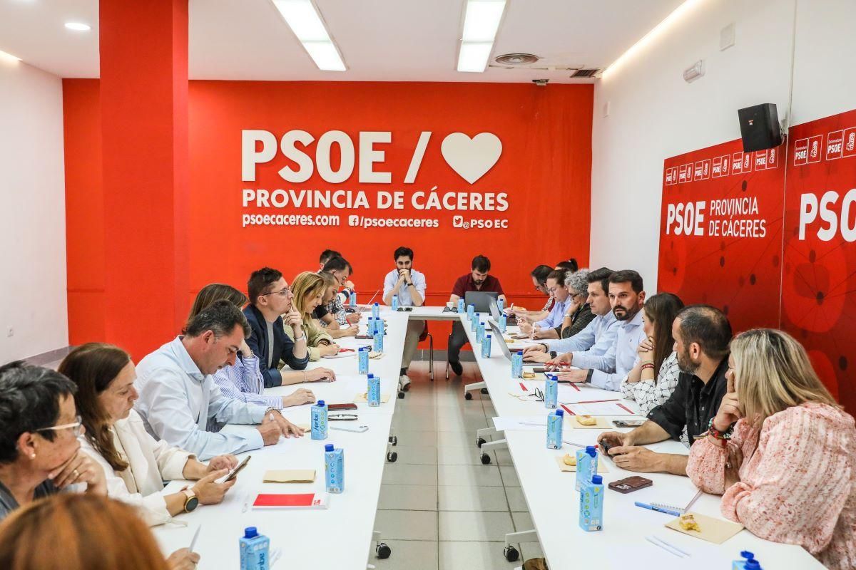 Cita del PSOE de Cáceres