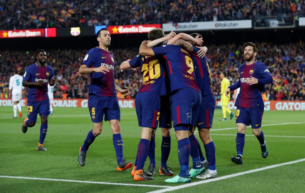 Les millors imatges del Barça-Madrid