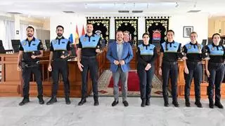 Arrecife incorpora seis nuevos policías locales y convoca ocho plazas más para reforzar la seguridad
