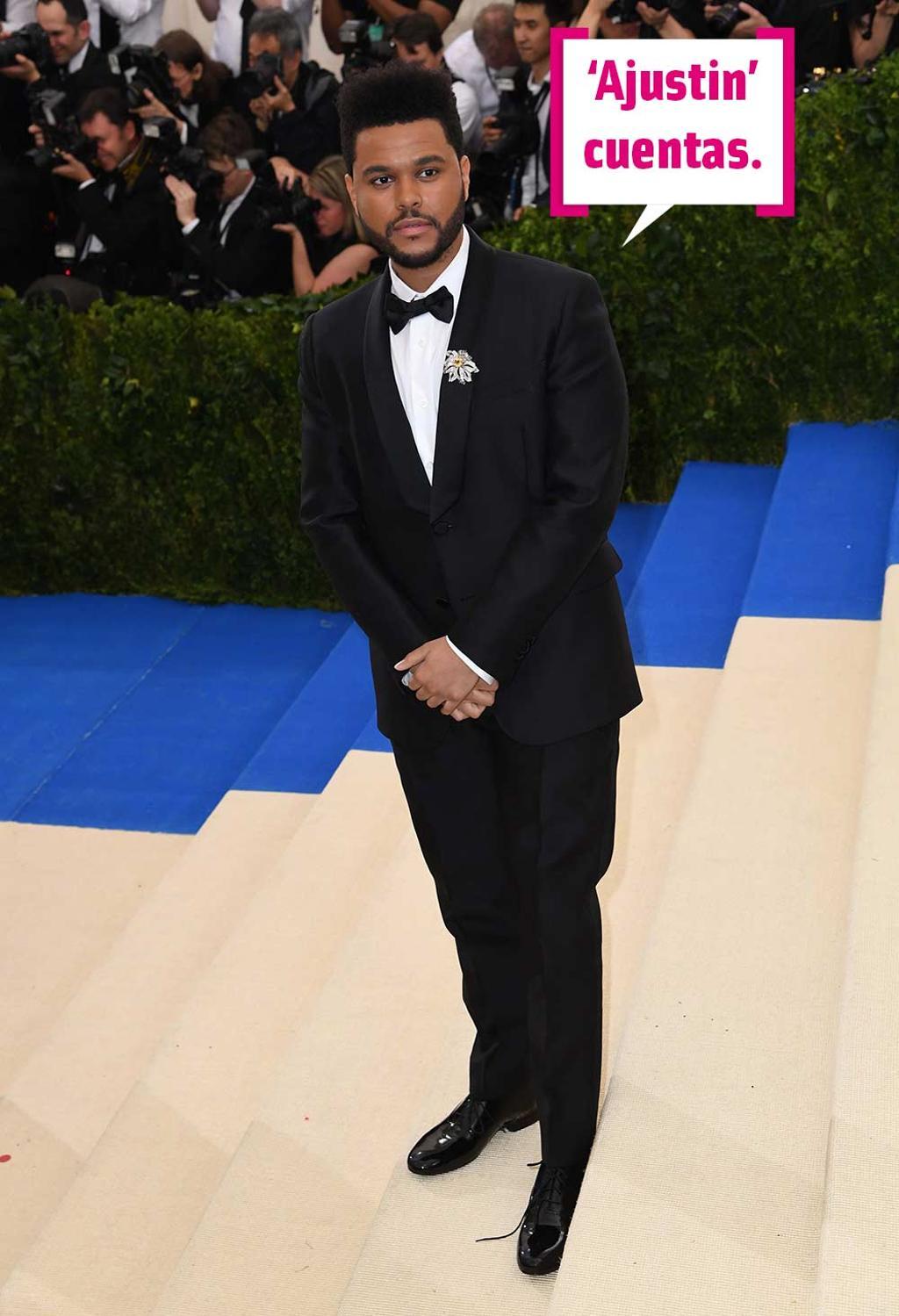 The Weeknd en la gala MET