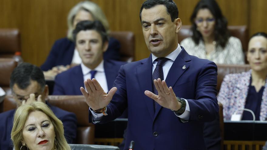 El Parlamento mira al 9J: Moreno pide a Espadas el apoyo del PSOE al alcalde de Sevilla para aislar a Vox