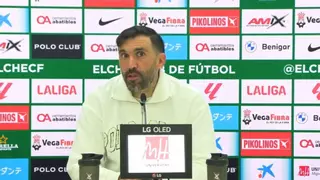 Sarabia: "El equipo tiene un puntito de mala leche tras la derrota en Santander"