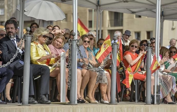 12/10/2017 LAS PALMAS DE GRAN CANARIA. Celebración del Día la Patrona de la Guardia Civil en la Comandancia de Las Palmas. FOTO: J. PÉREZ CURBELO