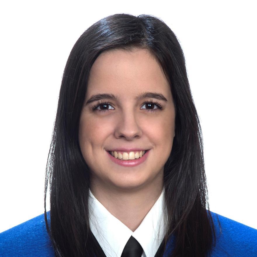 La estudiante de la UMH Alba Díaz.