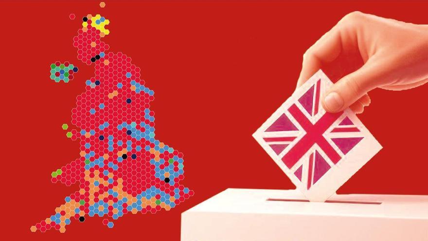 El nuevo mapa electoral del Reino Unido, en gráficos: vuelco laborista, desplome conservador y fiasco independentista