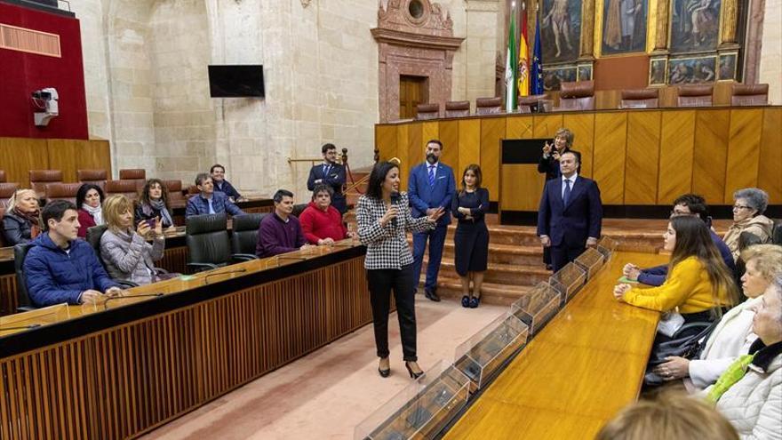 jornada de puertas abiertas en el Parlamento de Andalucía