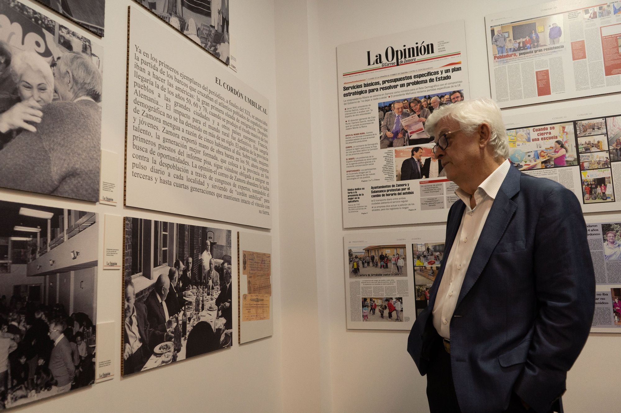 Inauguración del 'Museo de la Memoria' en la sede de La Opinión-El Correo de Zamora